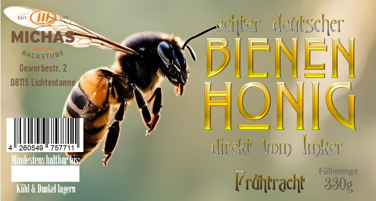 Bienenhonig aus eigener Herstellung 330g